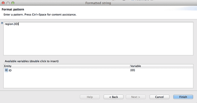 ID formatted retype hale