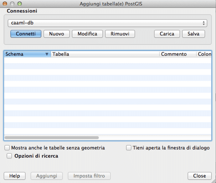 postgis connect qgis