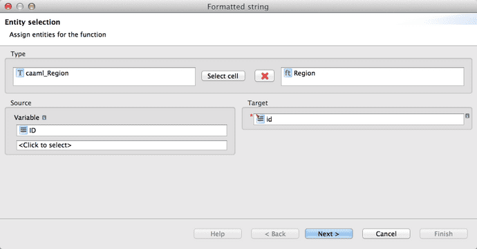 ID selection retype hale